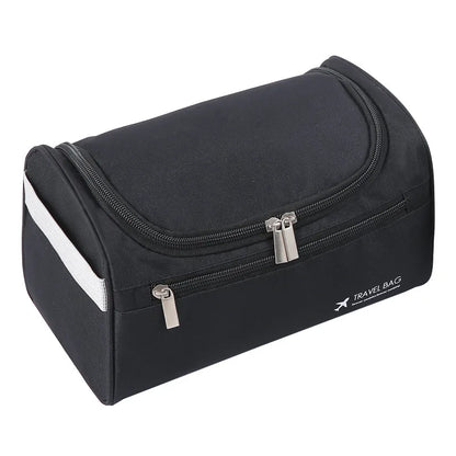 FUDEAM Polyester Men Business Portable Storage Bag Toiletries Organizer Women Travel Cosmetic Bag Hanging Waterproof Wash Pouch