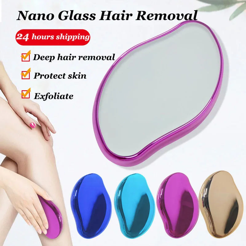 Hair Removal Crystal Nano Painless Epilator Scrubi Depilation Safe Silky Hair Removal