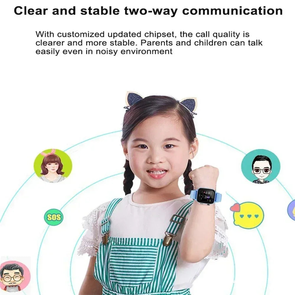 Kids 4G Smart Watch SOS GPS Location Video Call Sim Card For Children SmartWatch Camera Waterproof Watch For Boys Girls Relojes