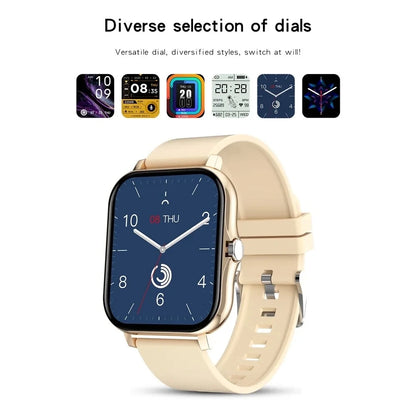 2024 Smartwatch Series 8 1.44 inch Voice Assistant BT Wireless Call Sports Fitness Smartwatch Men Women For Android iOS PK Galax