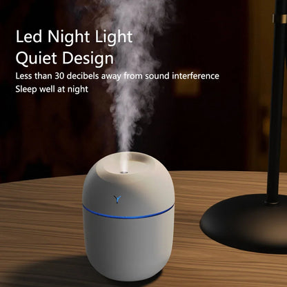 Diffusers For Home Romantic Light USB Essential Oil Diffuser Car Purifier Air