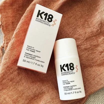 K18 Leave-in Hair Mask Repair Damage Hair Molecular Restore Deep Moisturizing Nourishing Soft Hair Scalp Treatment Hair Care