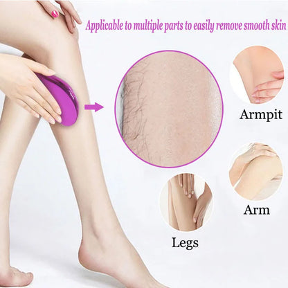 Hair Removal Crystal Nano Painless Epilator Scrubi Depilation Safe Silky Hair Removal