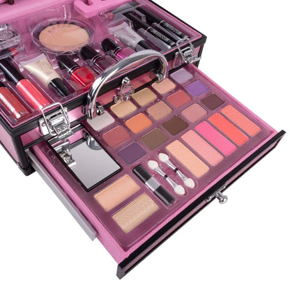 Professional Makeup Set Box Suitcase Make up Kit Lipstick Makeup Brushes Nail Polish Set Cosmetic For Makeup Eyeshadow Palette