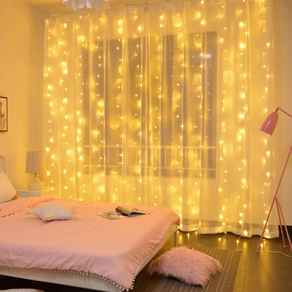 Led Curtain Lights Fairy Lights Decoration Chambre